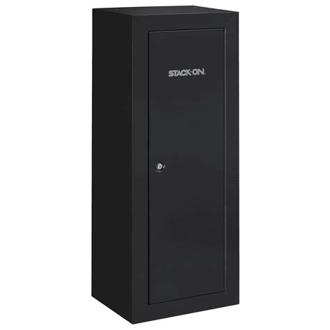 stack on 14 gun steel security cabinet black|stack on gun cabinets walmart.